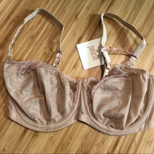 Panache Women’s Jasmine Balconnet Bra 34F Caramel